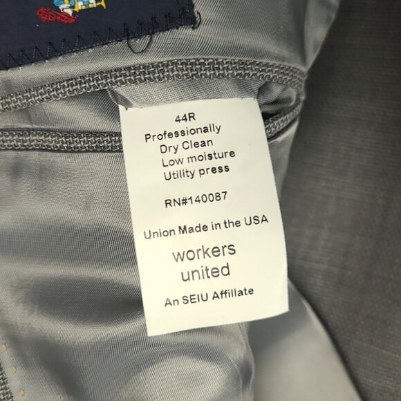 Hart Schaffner & Marx Men's 44R Sports Coat Blazer - Picture 13 of 13